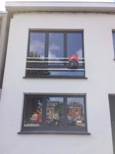 Châssis de fenêtre en PVC à Herve