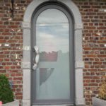 Porte d'entrée en PVC à Liège